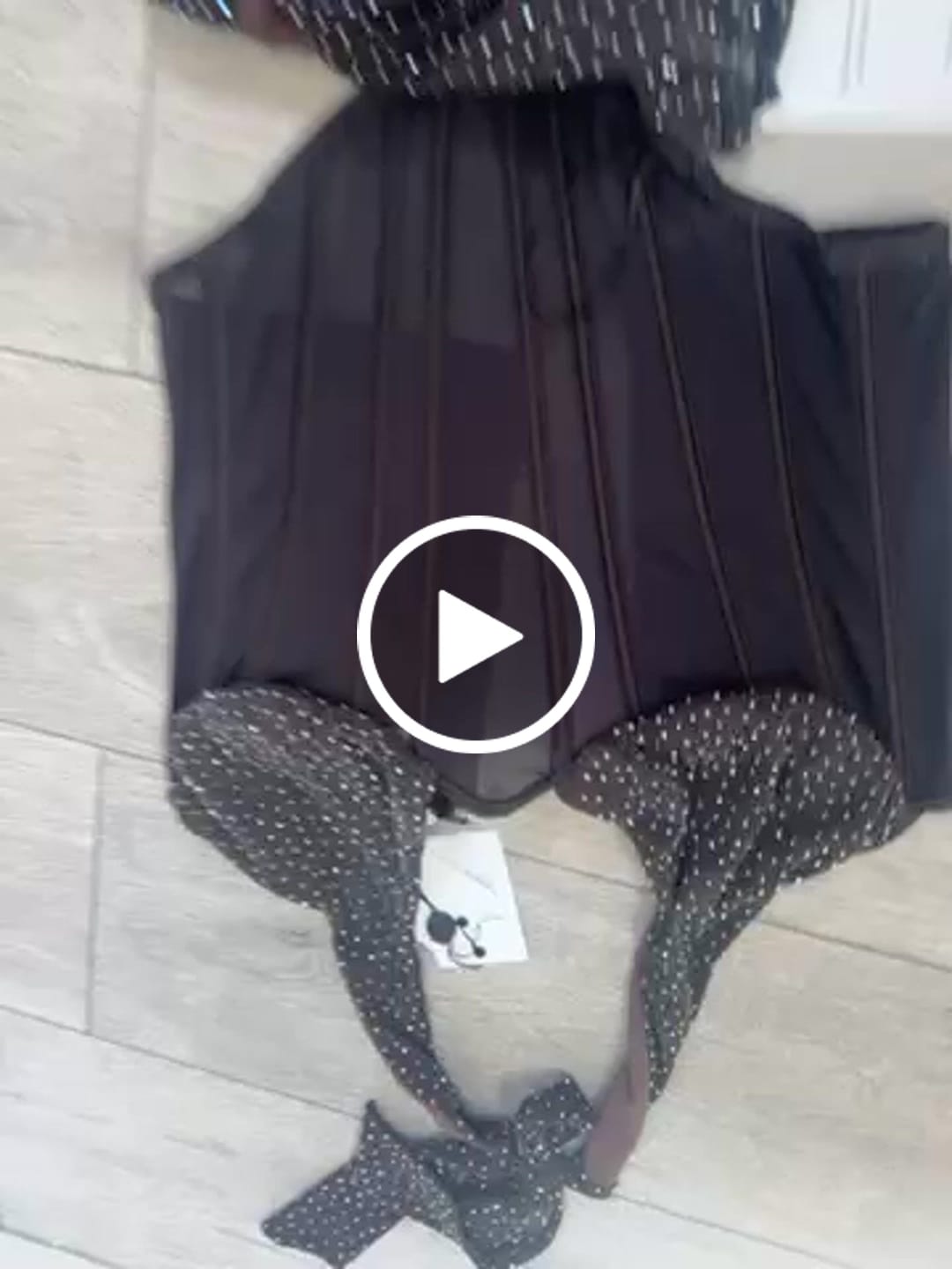 Customer video review of CELINE SPARKLE UNDERWIRE CORSET