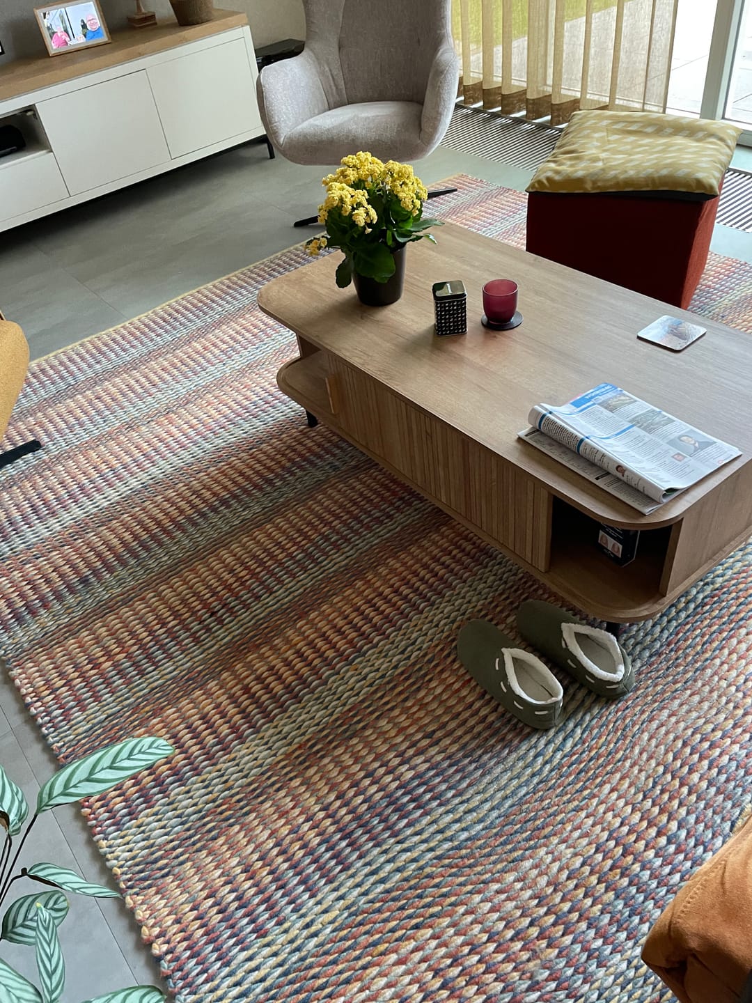 Customer photo review of "Bali" Salontafel | 2 Deuren | Eikenlook materiaal