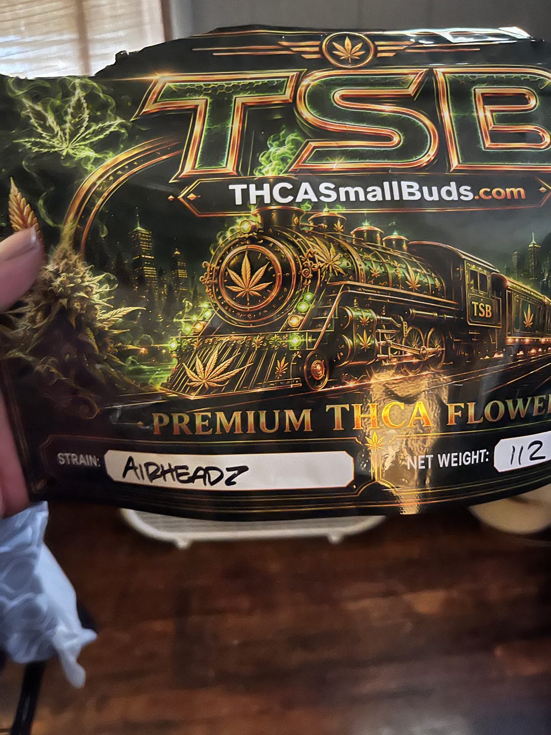 Customer photo review of Airheadz THCA Flower