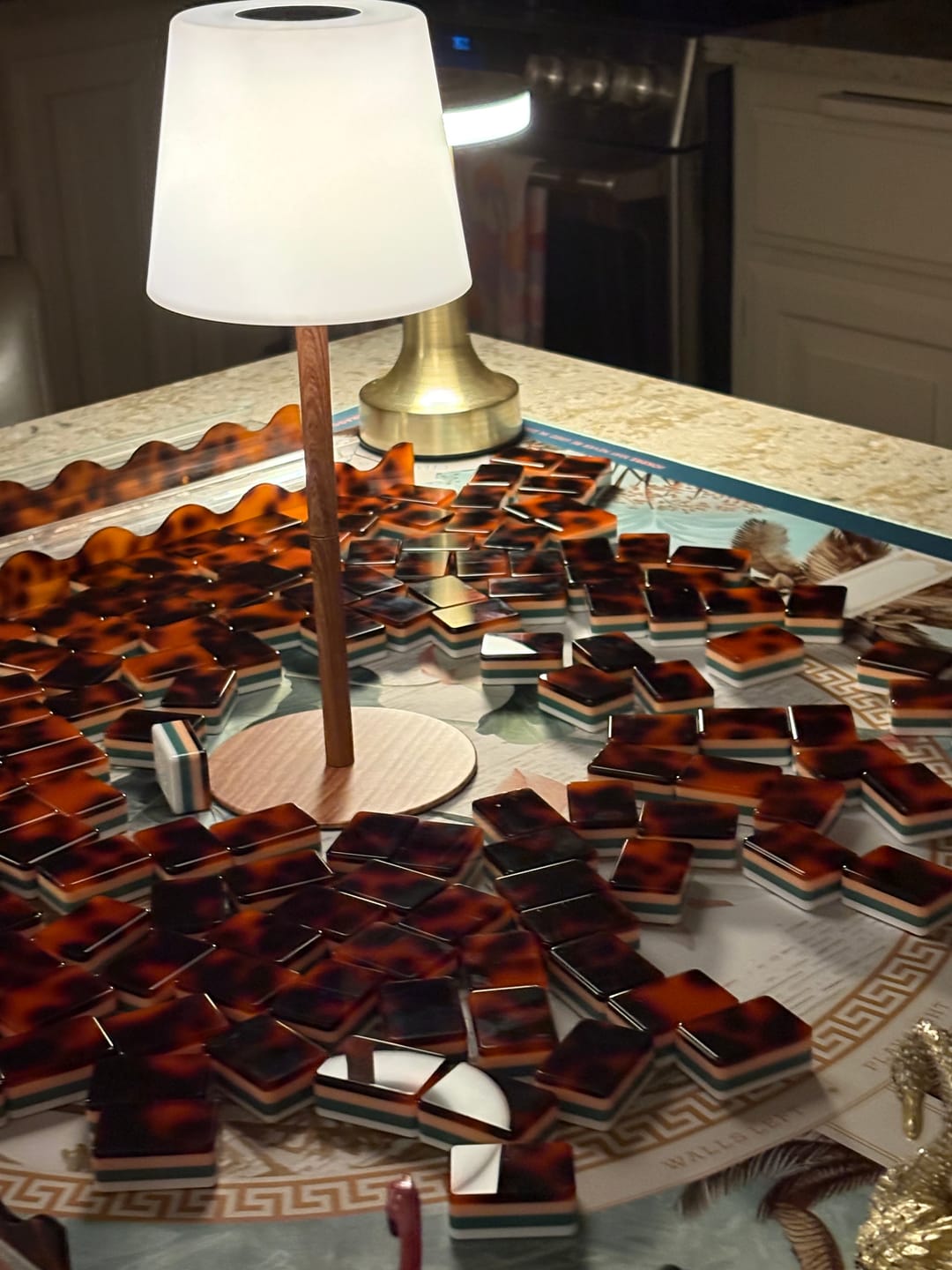 Customer photo review of White Lotus Tiles
