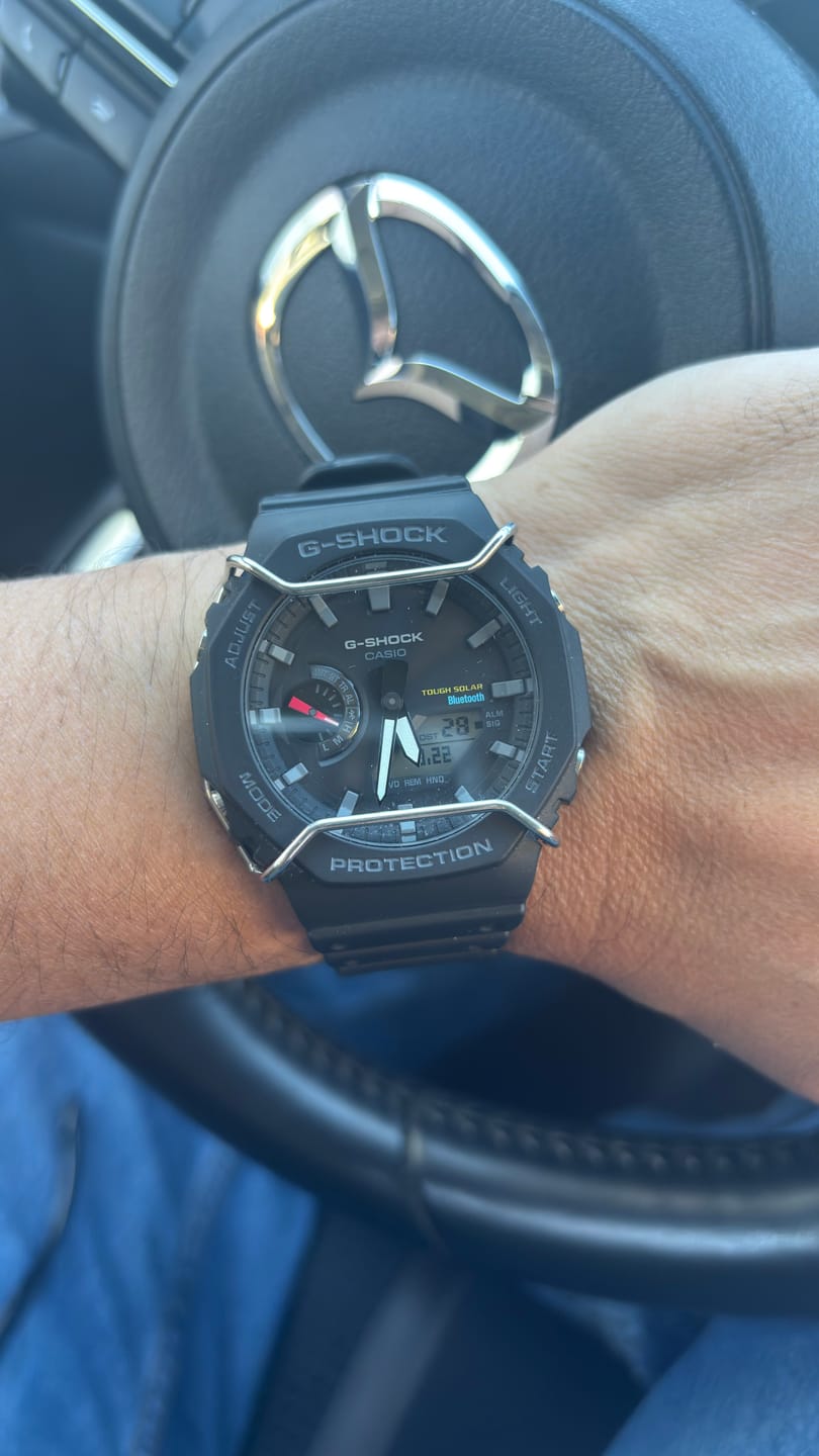 Customer photo review of Reloj Casio G-Shock Tough Solar "Casioak" GA-B2100-1AJF Bluetooth JDM