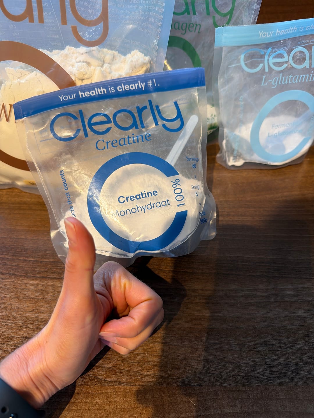Customer photo review of Creatine