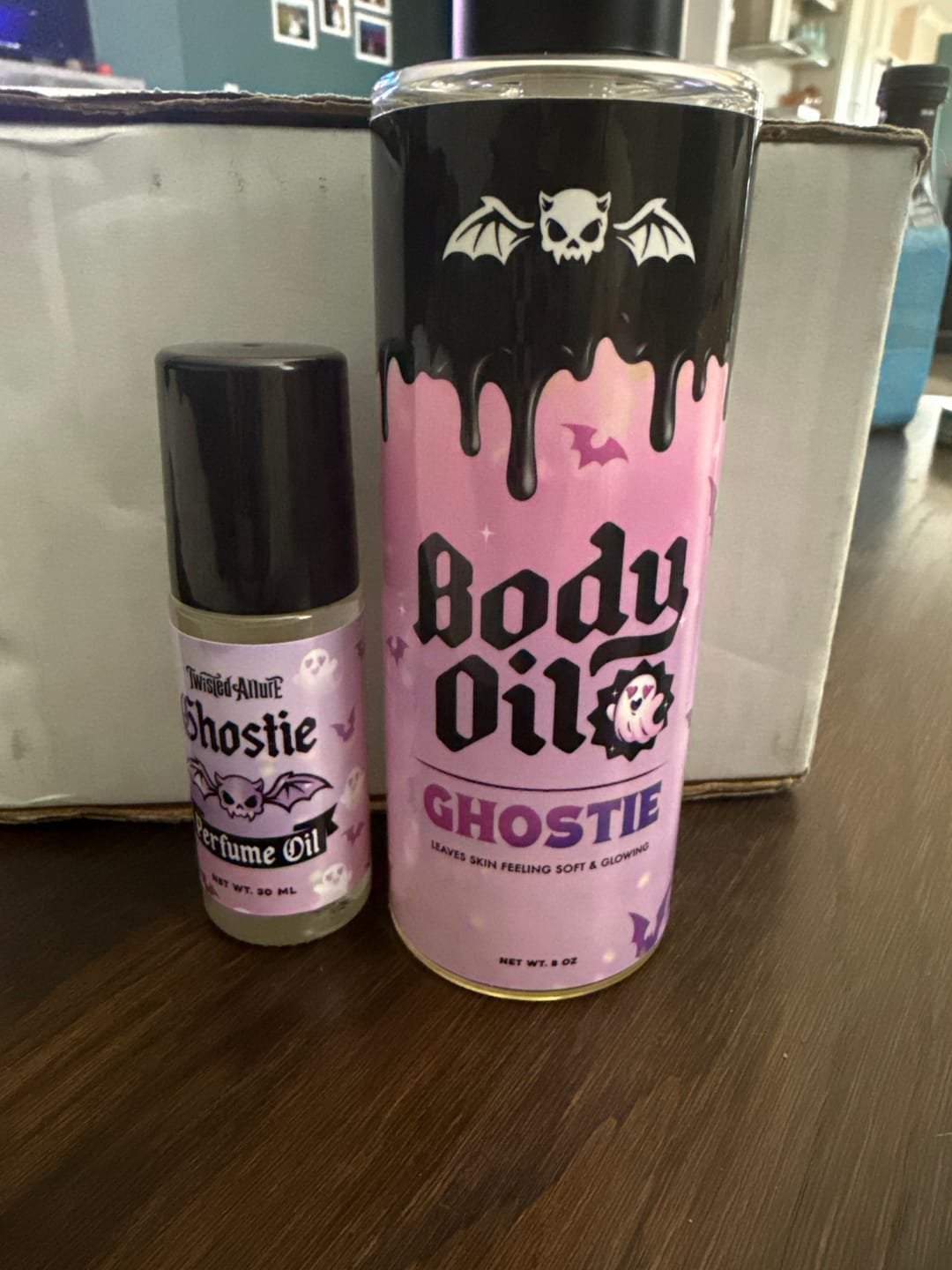 Customer photo review of Ghostie Body Oil