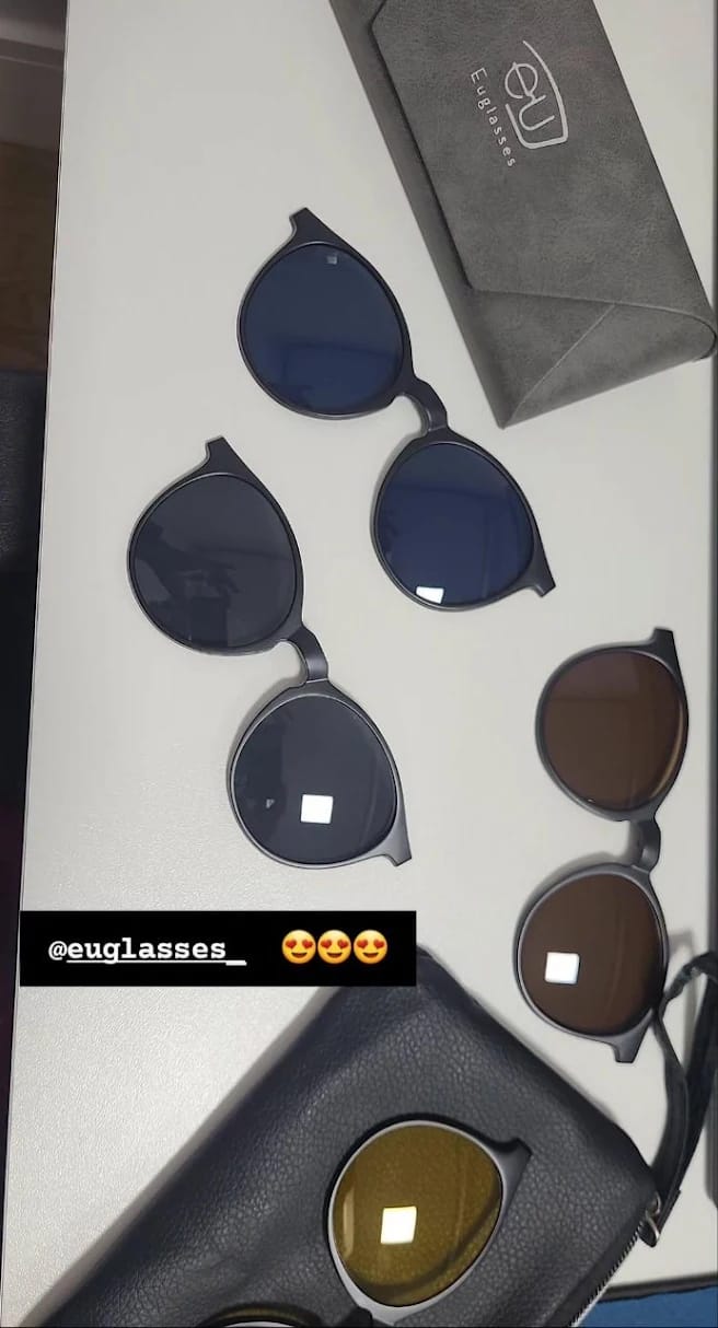 Customer photo review of Óculos Clip-on Flet (5 Lentes)