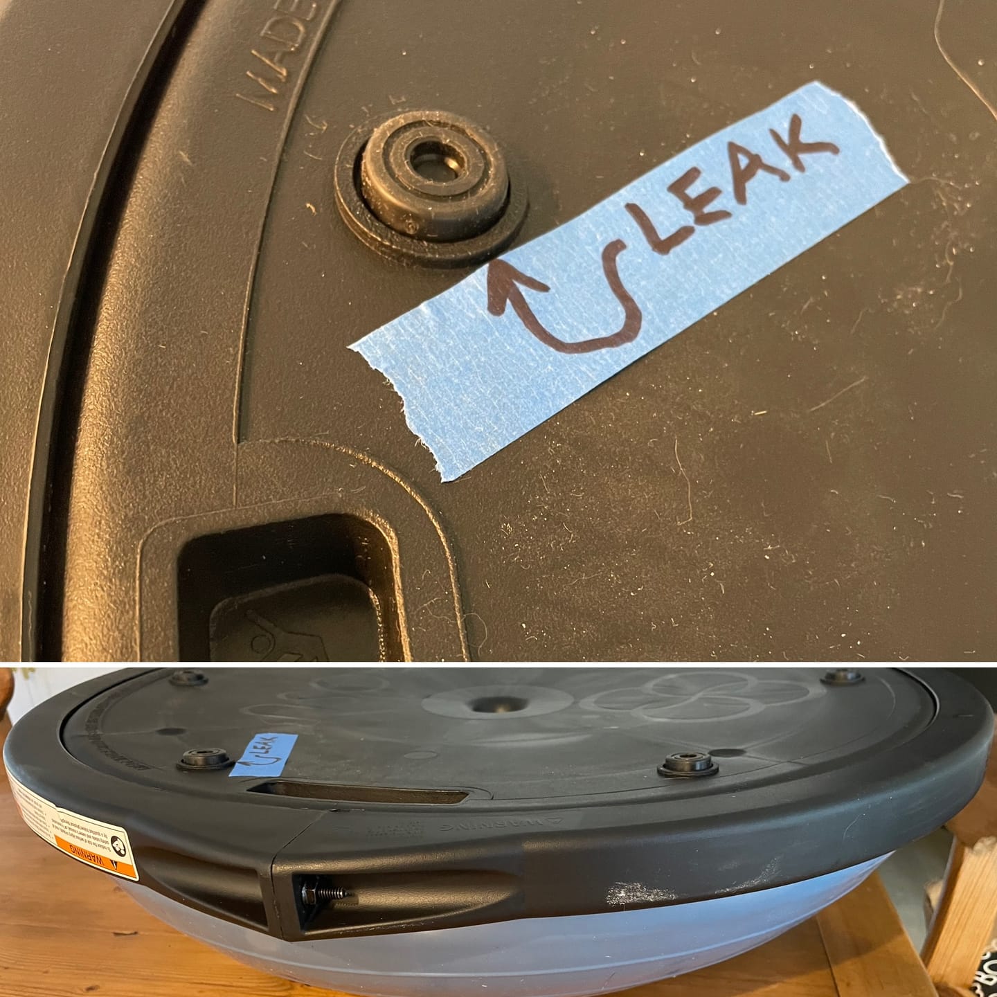 Customer photo review of HOME Balance Trainer
