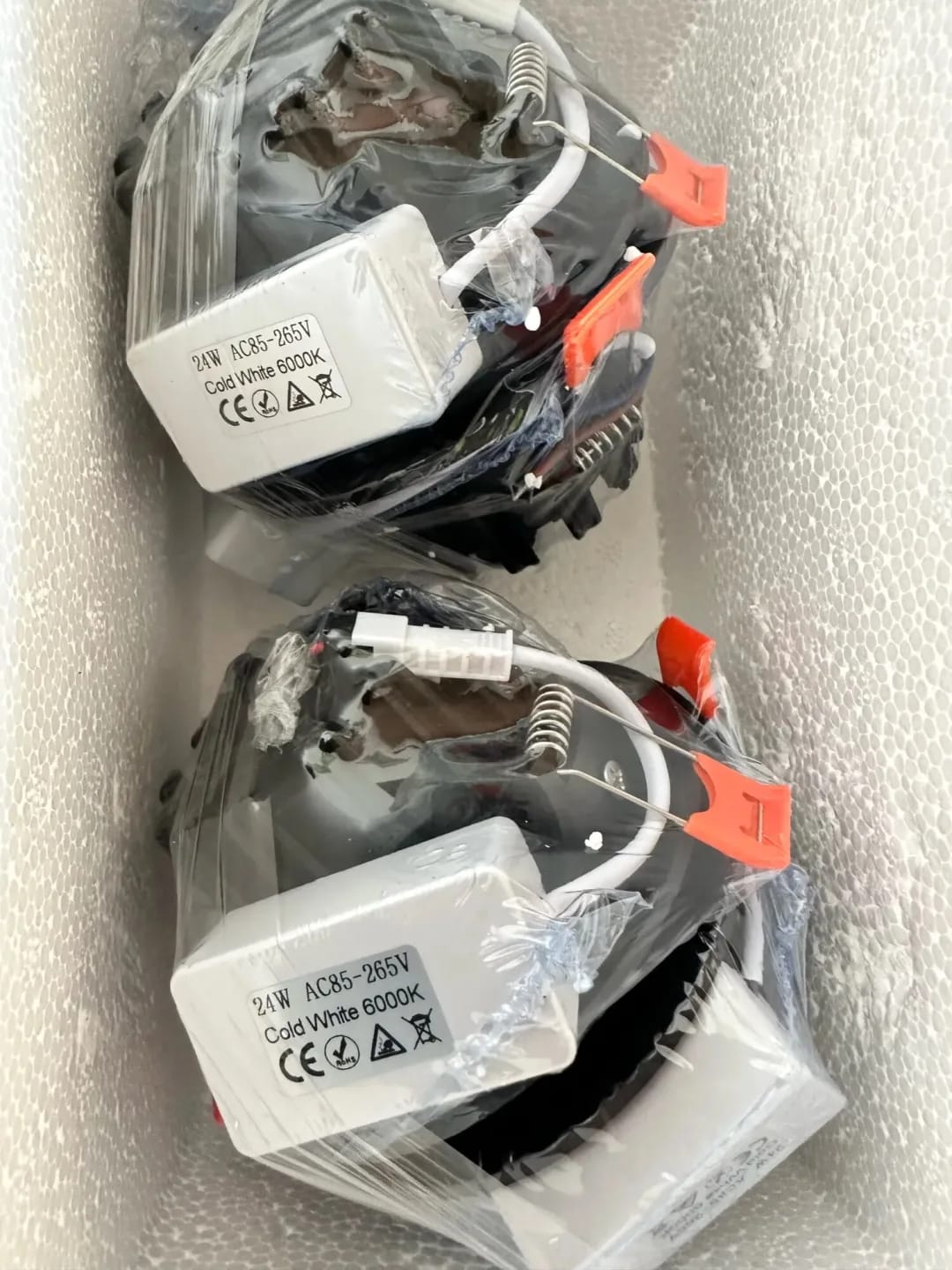 Customer photo review of Black Ceiling Light for Porch, IP52 Adjustable Beam, 9 cm