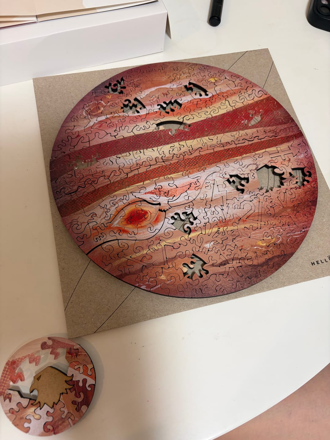Customer photo review of 宇宙の破片 JUPITER 木星と専用フレームセット