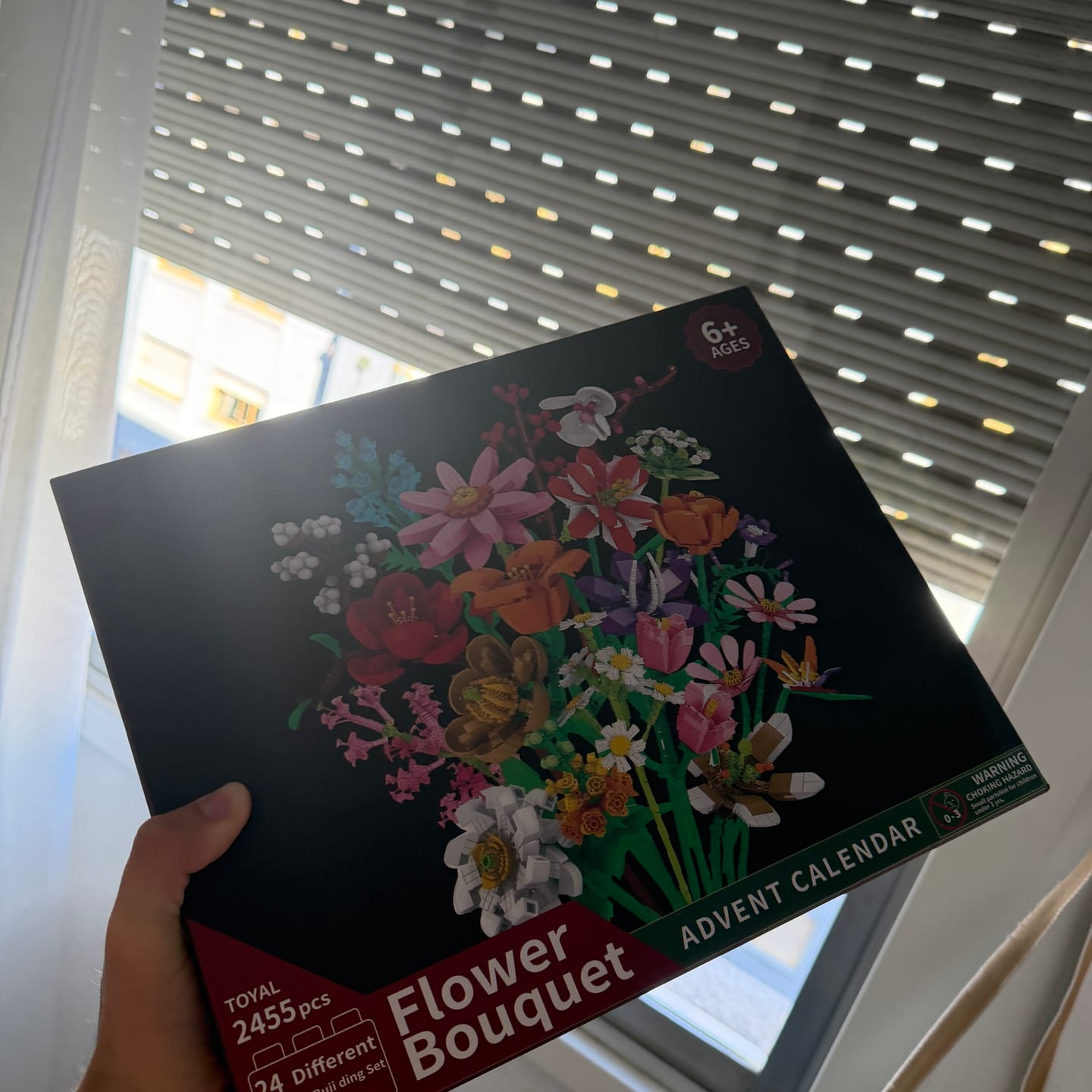Customer photo review of Floral Advent Calendar