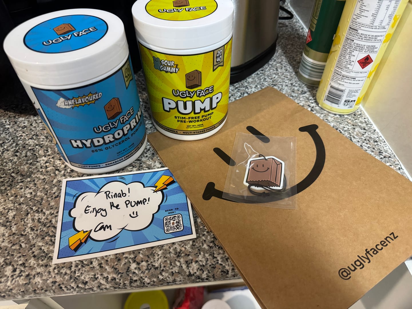 Customer photo review of UGLYFACE® PUMP V2