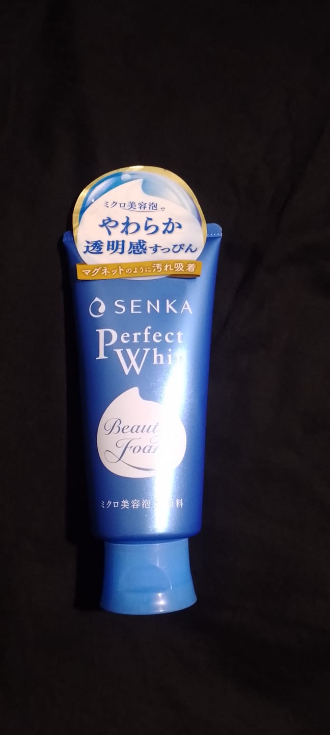 Customer photo review of Senka Perfect Whip 120g - Rich Foam Facial Cleanser