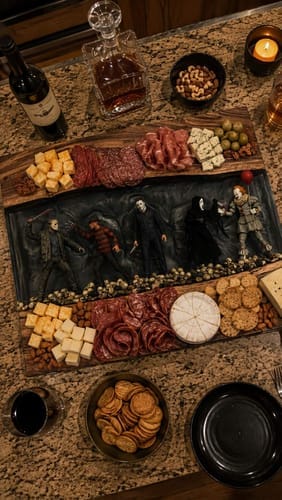 Customer photo review of Horror Serving Board