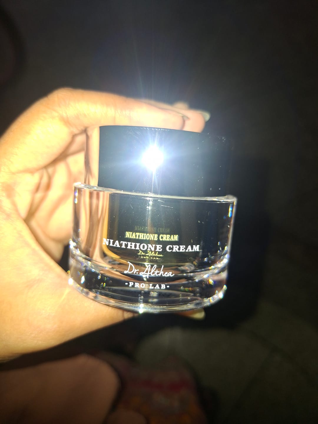Customer photo review of Dr. Althea Niathione Cream 30ml