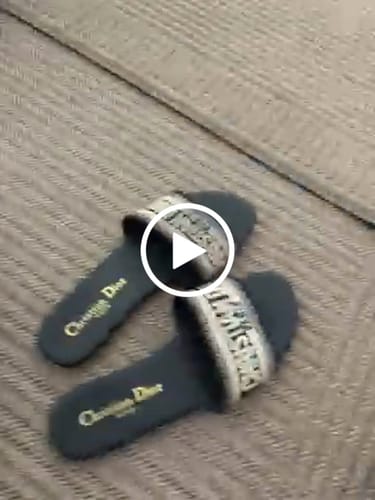 Customer video review of Crystal Sandals