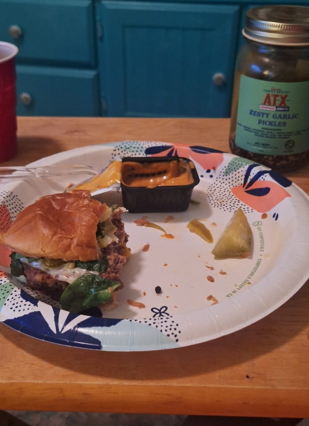 Customer photo review of Pickles - Zesty Garlic & Dill