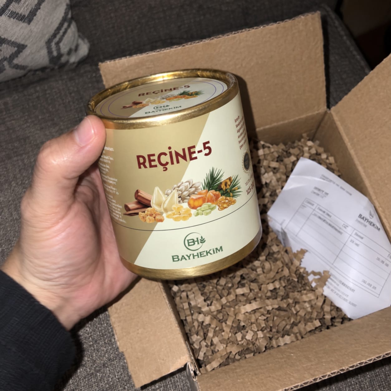Customer photo review of BayHekim Reçine-5 125 Gr.