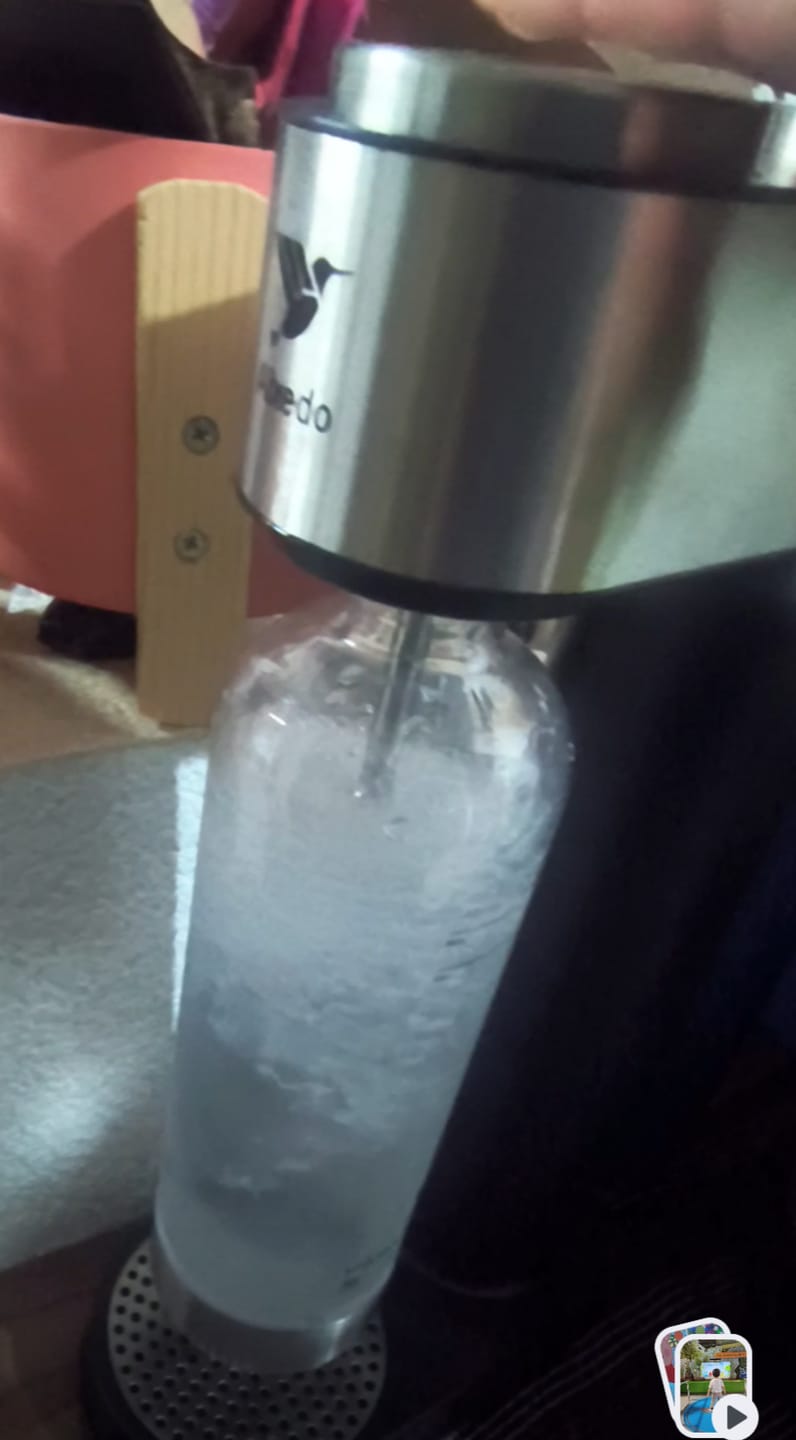 Customer photo review of ALXfizz - Gasificador De Agua