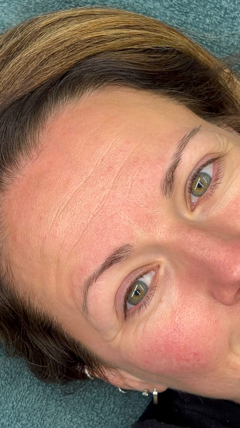 Customer photo review of Cysteamine Brow & Lash Lamination Kit - Step 2 - 15ml
