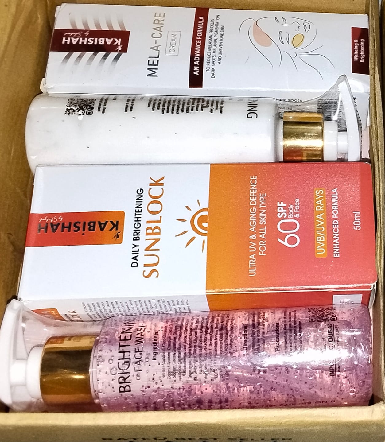 Customer photo review of Special Pigmentation Bundle