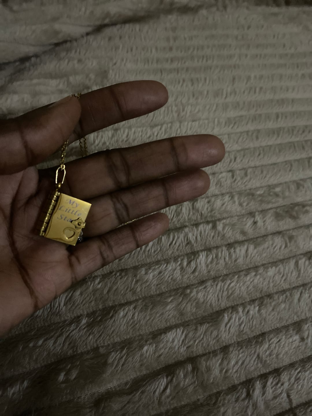 Customer photo review of Hidden Letter Necklace™