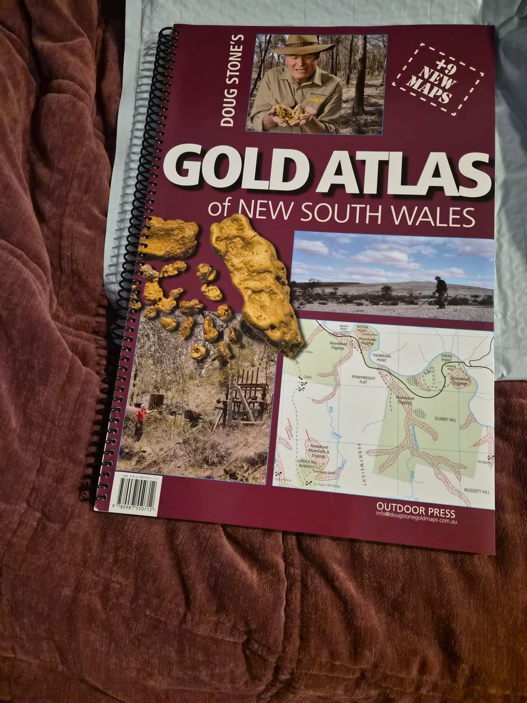 Customer photo review of Doug Stone's Gold Atlas of NSW 2020 Edition