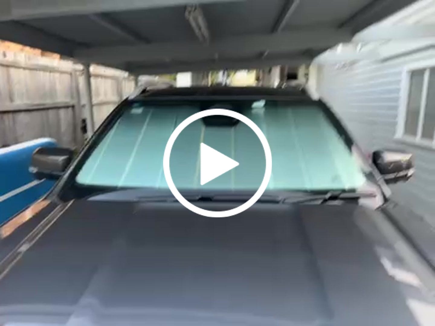 Customer video review of Sharkskin Sunshade for Ford Ranger (2024–On)