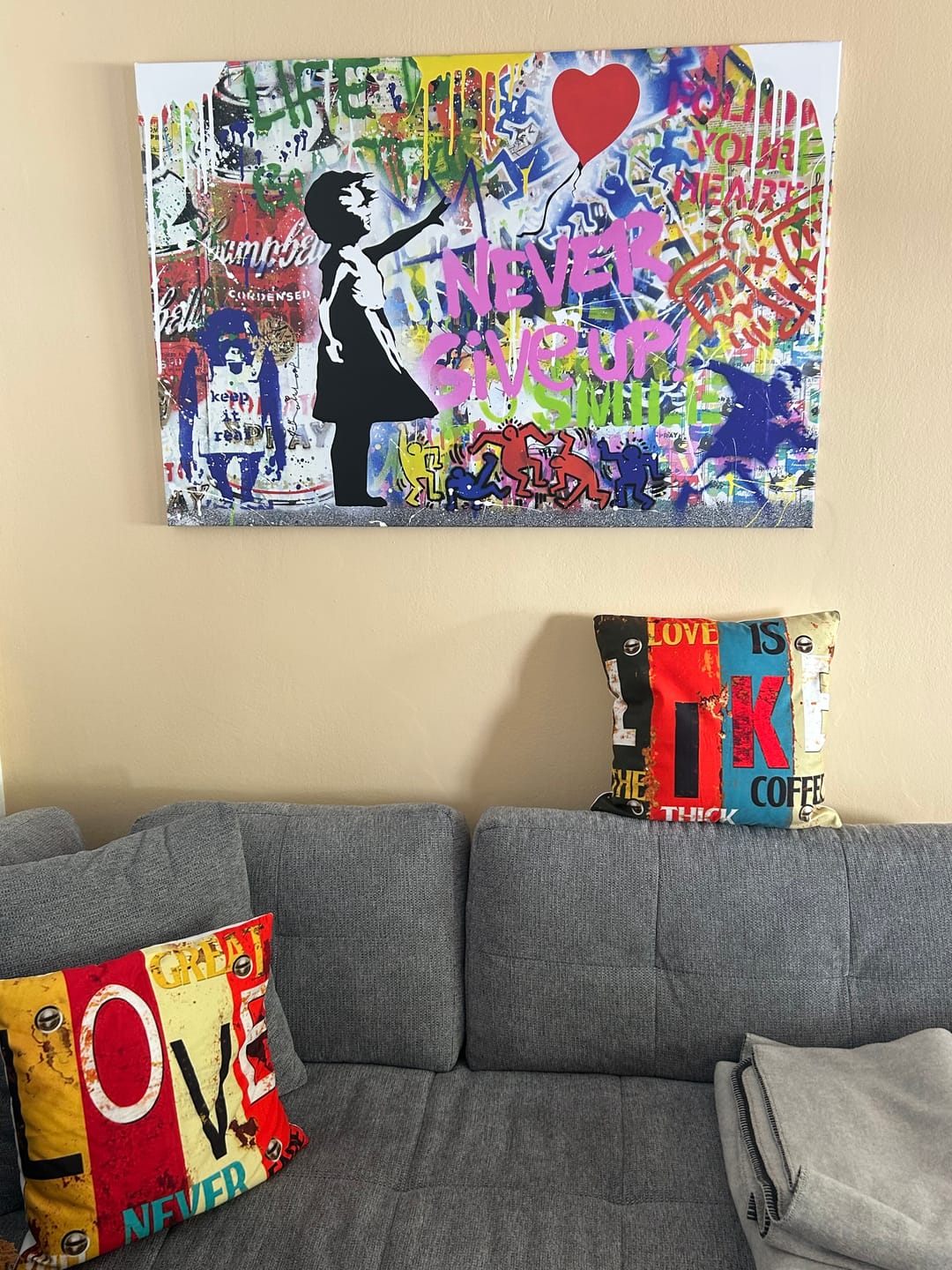Customer photo review of Never Give Up No. 1