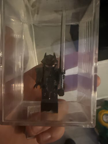 Customer photo review of BLACK SWORDSMAN MINI FIGURES