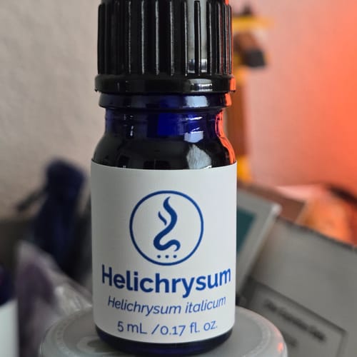 Customer photo review of True Egyptian Helichrysum Oil 5mL | Cold-Pressed