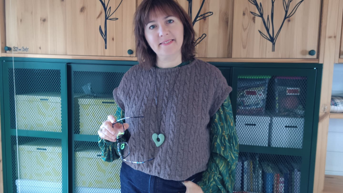 Customer photo review of 20mm Stretch Bias Binding Tape - 3 Metres
