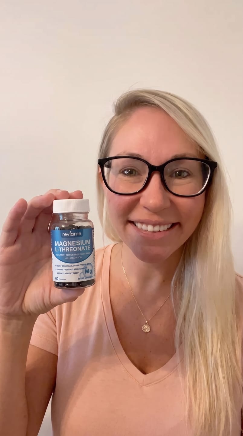 Customer photo review of Magnesium L-Threonate 1000mg Magtein® Capsules