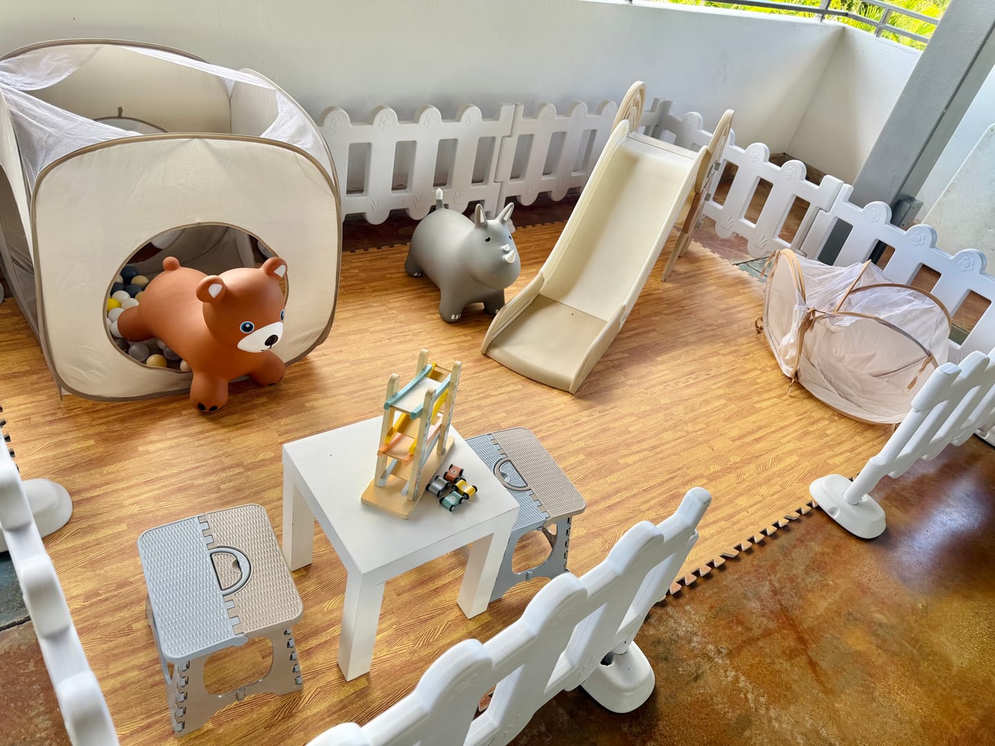 Customer photo review of Mini osito playground.