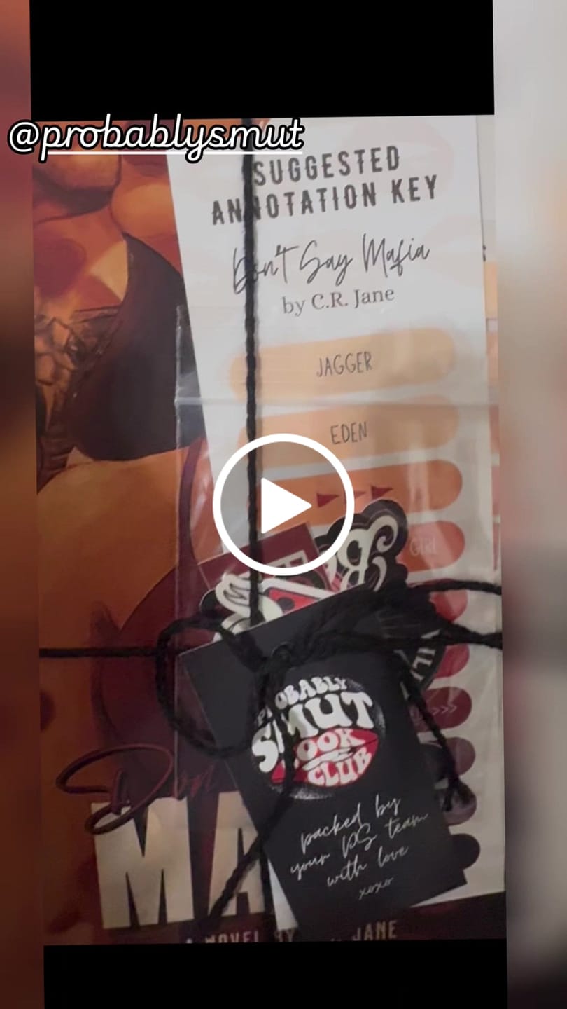 Customer video review of smut slut book club subscription