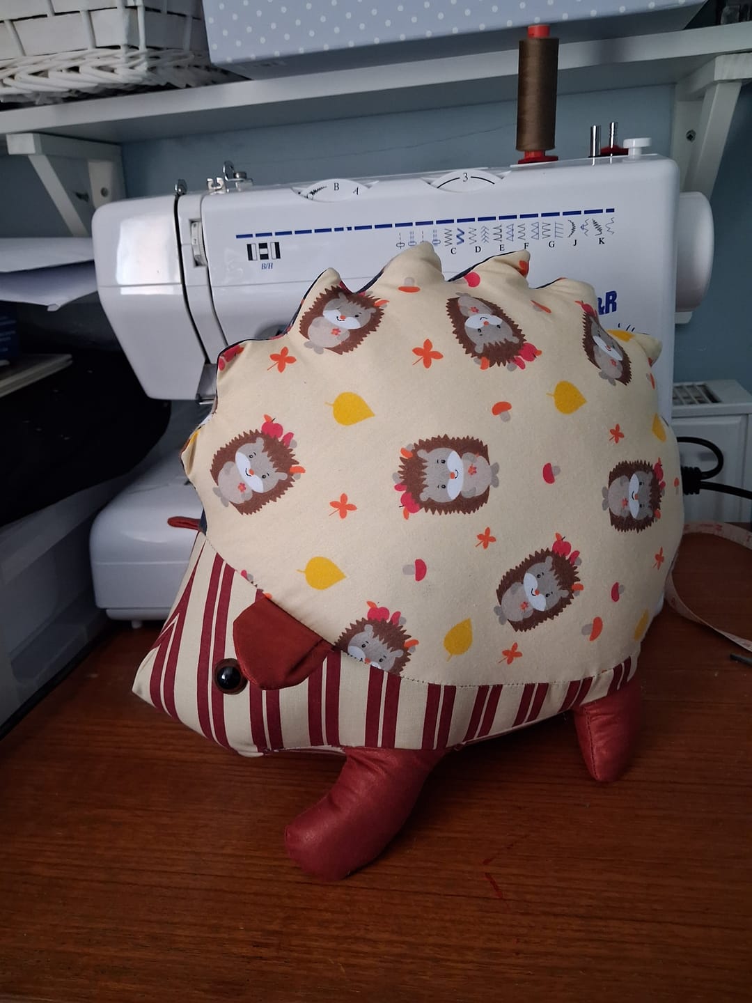 Customer photo review of Playful Hedgehogs Polycotton Fabric