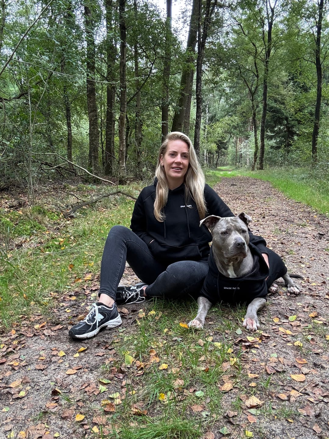 Customer photo review of Essential Human Hoodie - Black