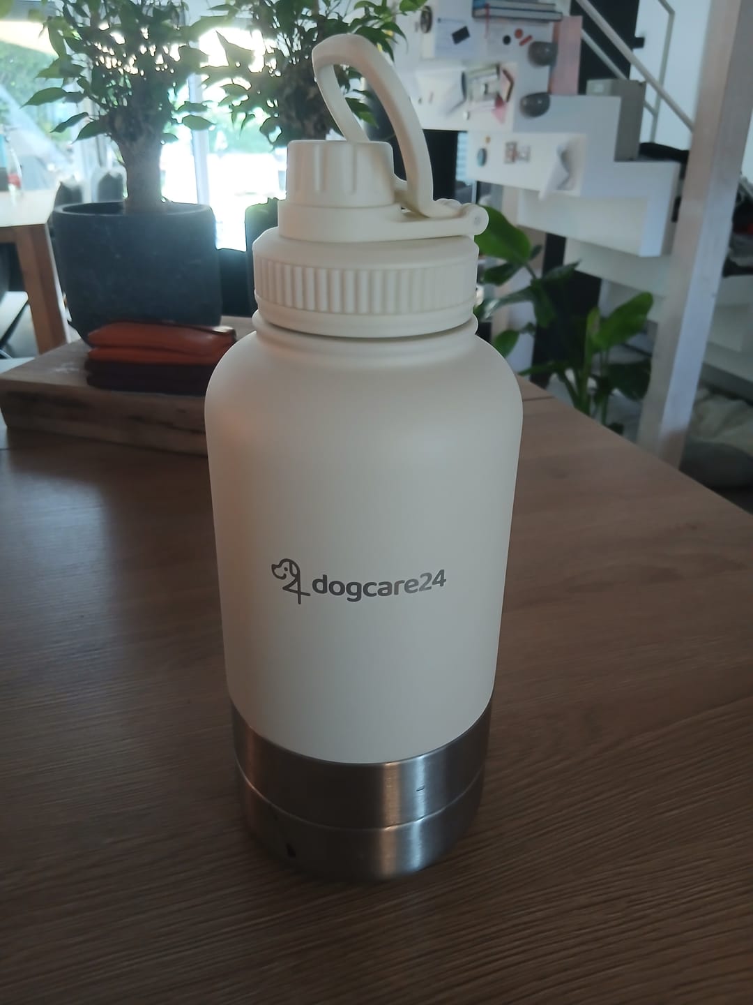 Customer photo review of 3in1 Bottle – Wasser, Futter & Napf in einem