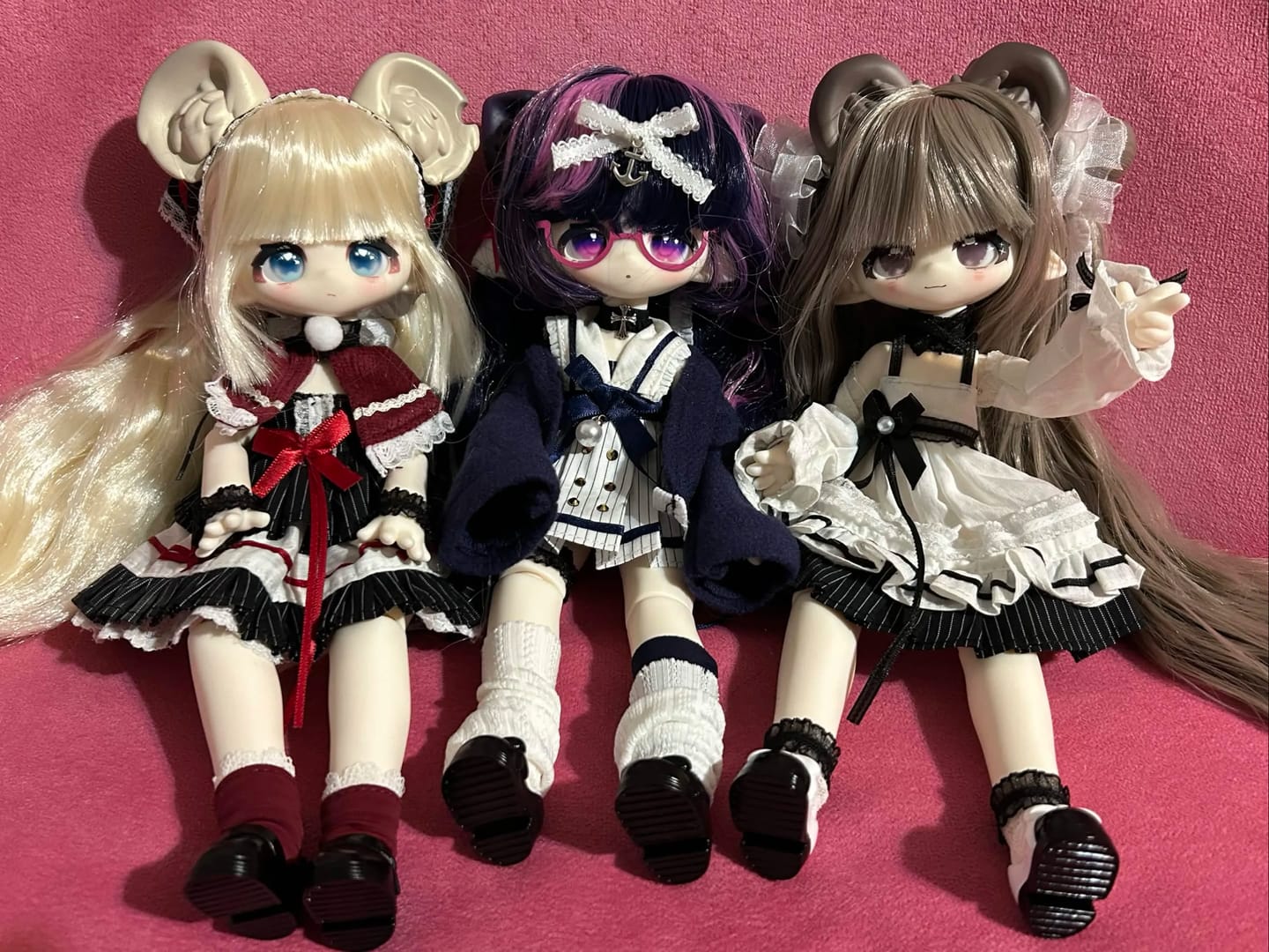 Customer photo review of Meki Fluffy Goodnight Series Action Figure BJD Blind Box