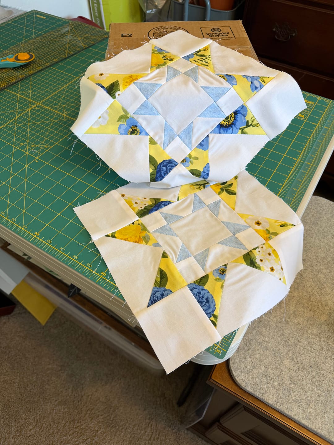 Customer photo review of True Fabrics Beginner Quilt Program