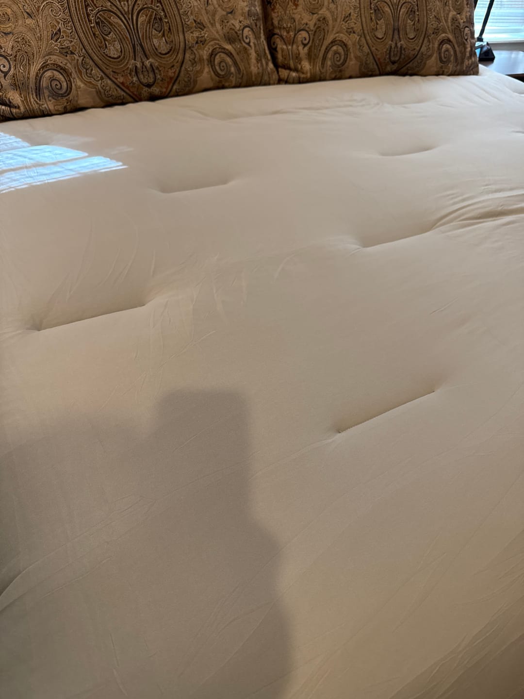 Customer photo review of MarshMellow Comforter