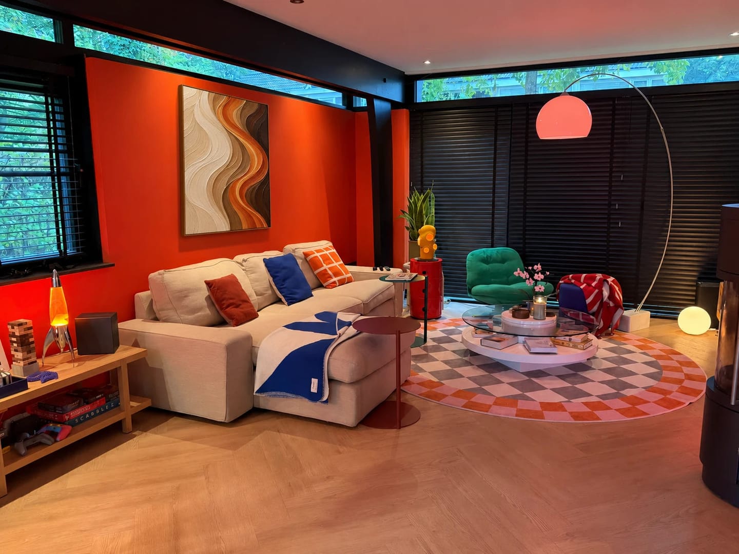 Customer photo review of Textured & Impasto Art｜Warm Current Waves