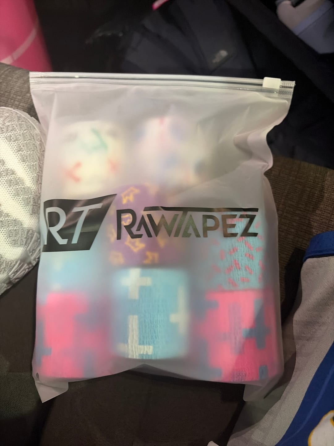 Customer photo review of Black Cross Athletic Tape