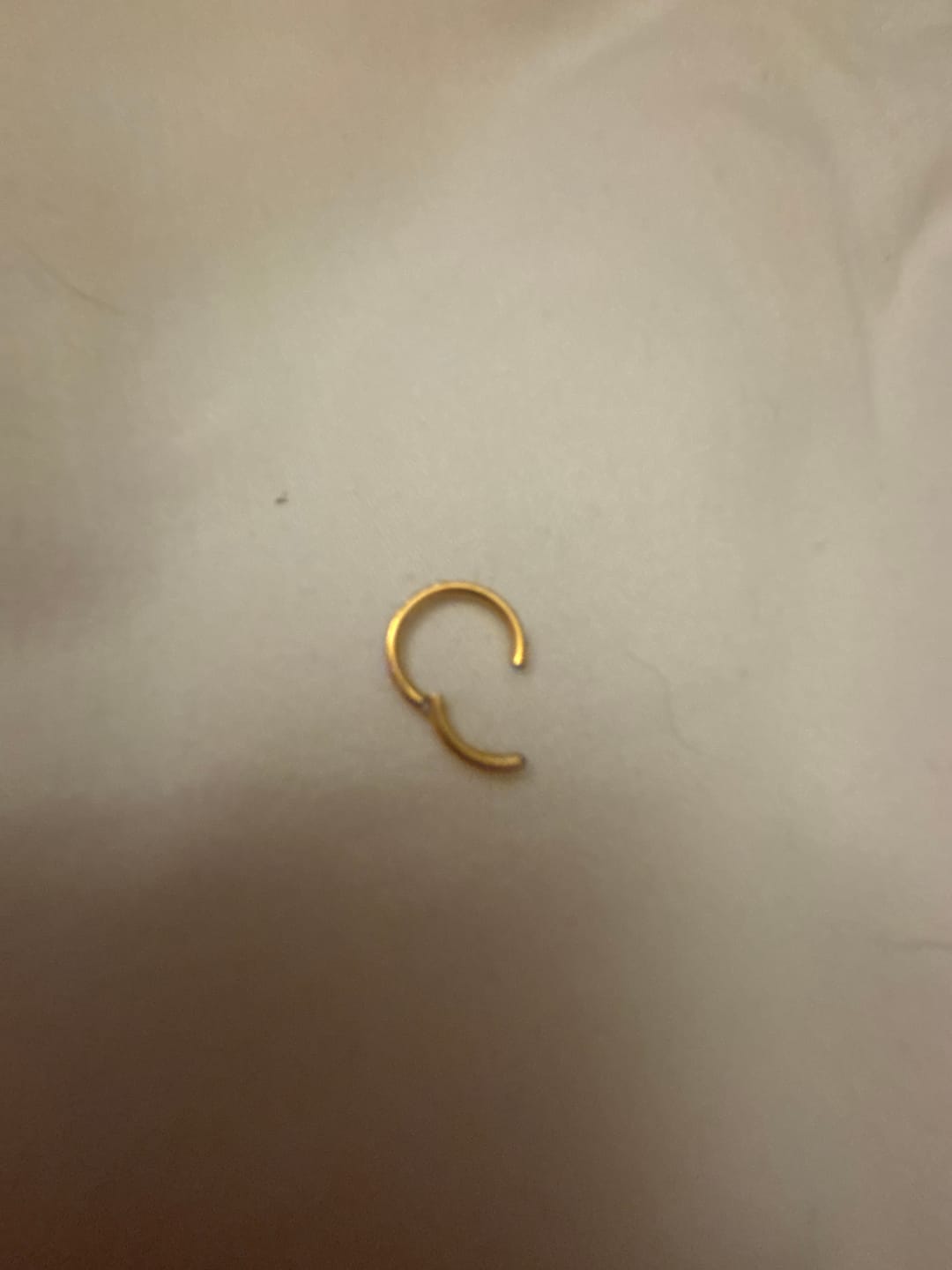 Customer photo review of Eternity Pavé Clicker Gold