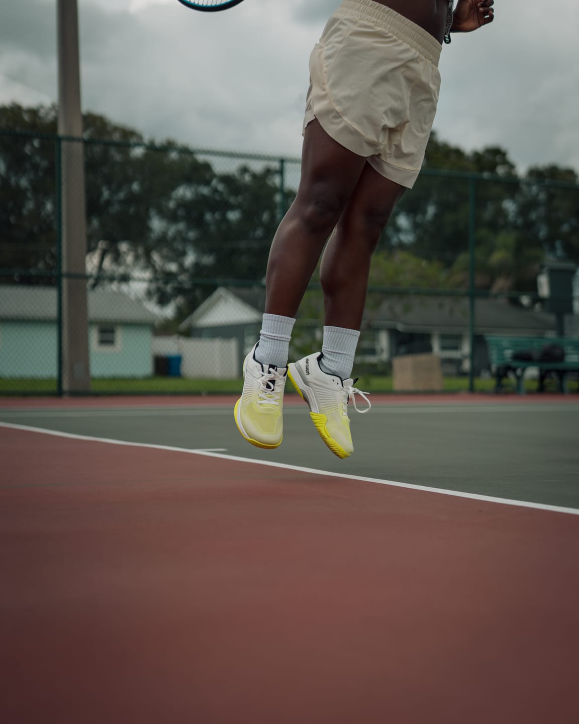 Customer photo review of CUURT Momentum - Wide Toe Box Court Shoes (Unisex)