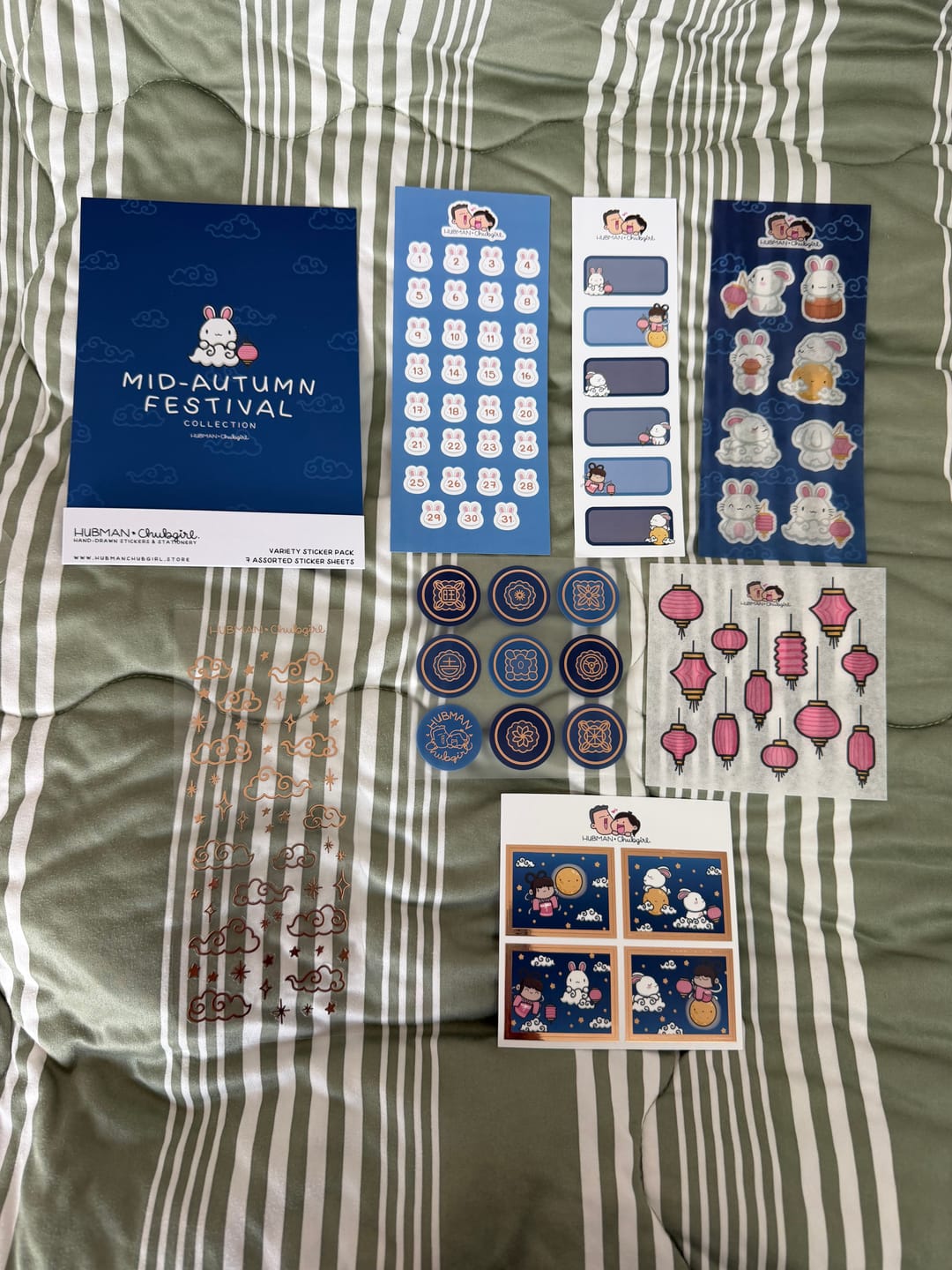 Customer photo review of Mid-Autumn Festival Variety Sticker Pack