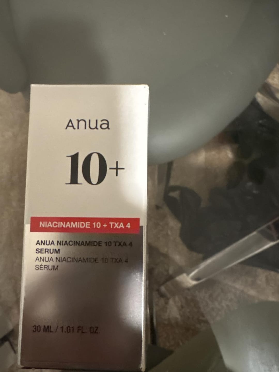 Customer photo review of Anua - Niacinamide 10 + TXA 4 Serum