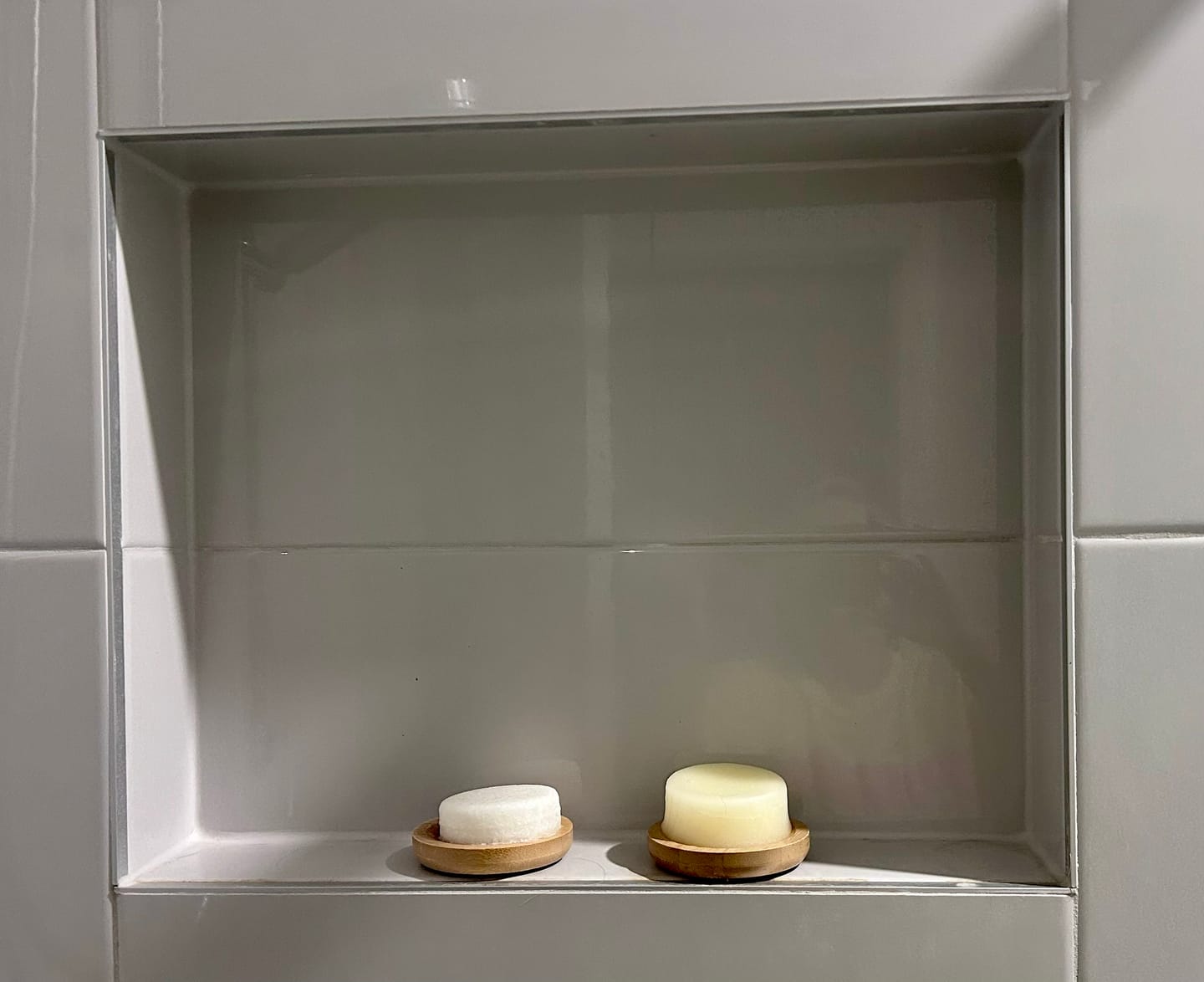 Customer photo review of Round Bamboo Bar Drainer Dish (1x)