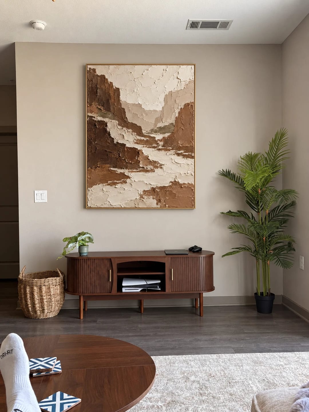 Customer photo review of Textured & Impasto Art｜Desert Canyon Layers