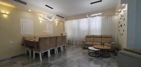 Customer photo review of Rose Chandelier for Bedroom, Stainless Loops, 150 cm