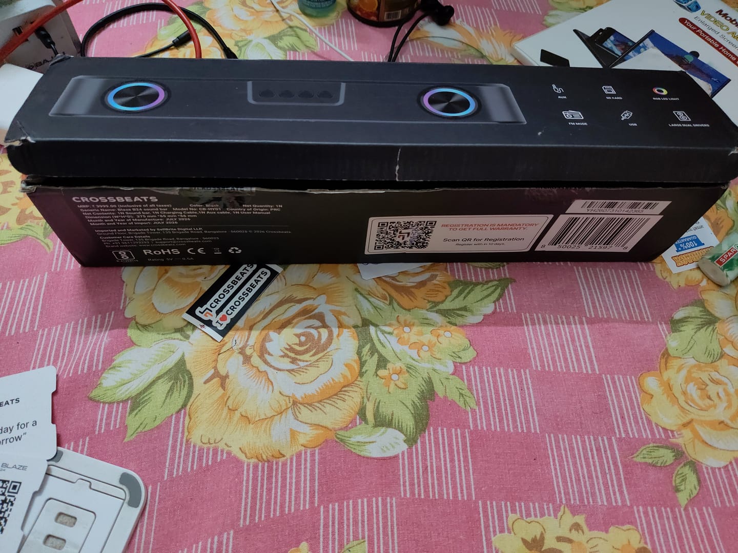 Customer photo review of Blaze 24W Soundbar