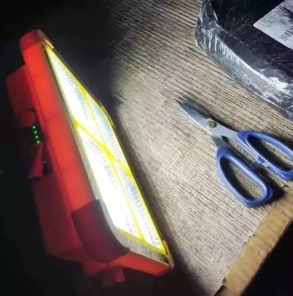 Customer photo review of Ranger® Portable Solar Emergency Light