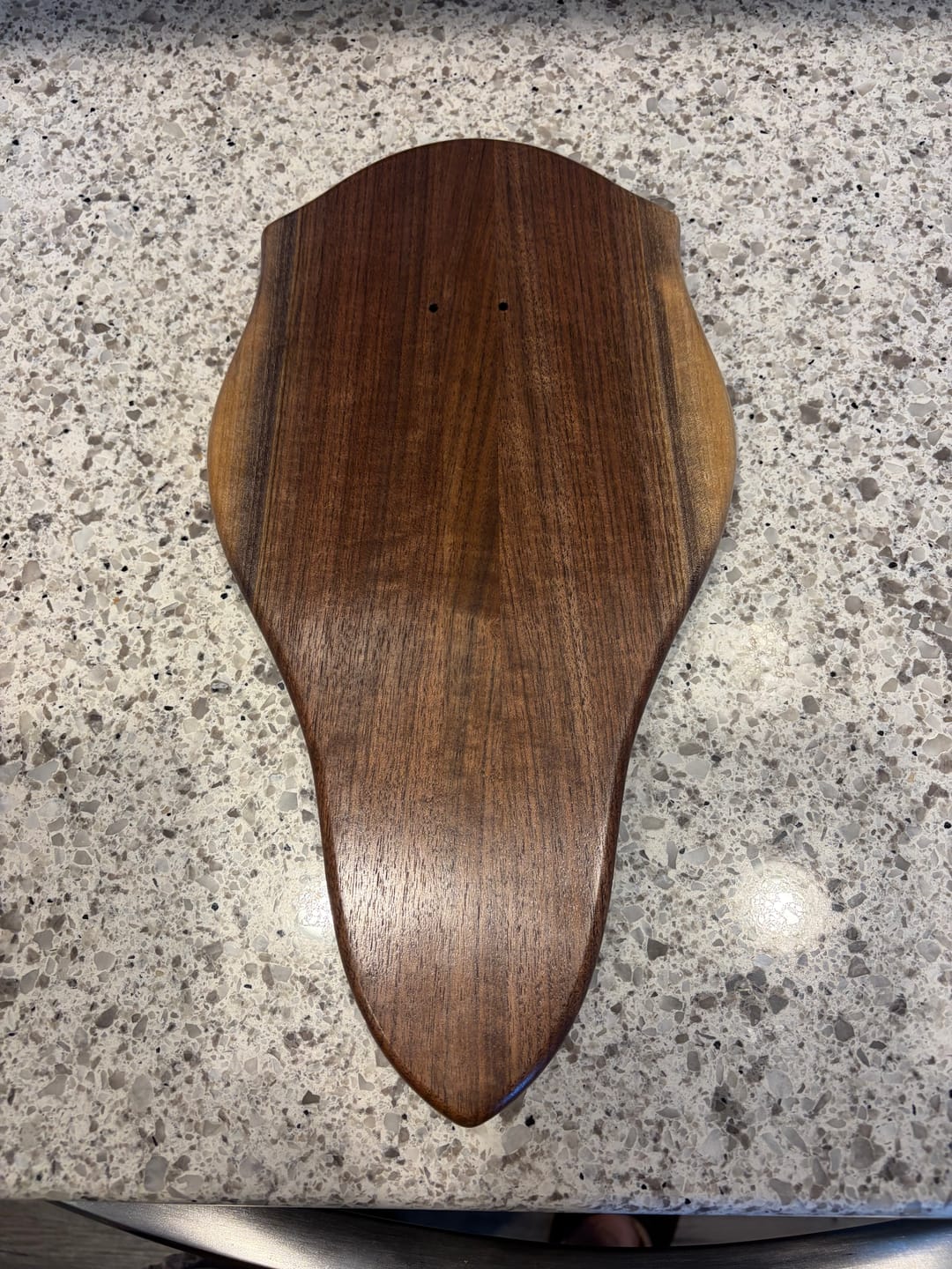 Customer photo review of Award / Taxidermy Mount Plaque Style 4 (Euro Deer) - Acrylic Router Template